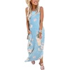 image:imageANRABESS Women Summer Maxi Dress Beach Vacation Sundress Sleeveless Casual Loose Shirt Dresses 2026 Travel OutfitsSky Floral