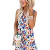 image:imageANRABESS Women Summer Maxi Dress Beach Vacation Sundress Sleeveless Casual Loose Shirt Dresses 2026 Travel OutfitsTie Dy Rainbow