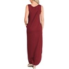 image:imageANRABESS Women Summer Maxi Dress Beach Vacation Sundress Sleeveless Casual Loose Shirt Dresses 2026 Travel OutfitsWinered
