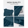 image:imageANRABESS Womens 2026 Summer Casual Maxi Dress A line Tiered Flowy Sleeveless Crewneck T Shirt Beach Travel Long DressesCyan