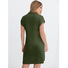 image:imageANRABESS Womens Cap Sleeve Half Zip Dress Casual Soft Summer TShirt Dresses with Pockets for Travel Vacation amp Daily WearArmy Green