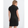 image:imageANRABESS Womens Cap Sleeve Half Zip Dress Casual Soft Summer TShirt Dresses with Pockets for Travel Vacation amp Daily WearBlack