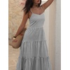 image:imageANRABESS Womens Summer Midi Dresses Casual Striped Plaid Sleeveless Flowy Maxi Dress 2026 Beach Vacation SundressBlack White Stripe
