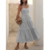 image:imageANRABESS Womens Summer Midi Dresses Casual Striped Plaid Sleeveless Flowy Maxi Dress 2026 Beach Vacation SundressBlack White Stripe