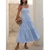 image:imageANRABESS Womens Summer Midi Dresses Casual Striped Plaid Sleeveless Flowy Maxi Dress 2026 Beach Vacation SundressBlue White Stripe