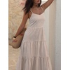 image:imageANRABESS Womens Summer Midi Dresses Casual Striped Plaid Sleeveless Flowy Maxi Dress 2026 Beach Vacation SundressLight Brown White Stripe