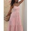 image:imageANRABESS Womens Summer Midi Dresses Casual Striped Plaid Sleeveless Flowy Maxi Dress 2026 Beach Vacation SundressRed White Stripe
