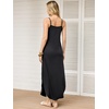 image:imageANRABESS Womens Summer Spaghetti Strap Maxi Dress Beach Cover Up Casual Sleeveless Sundress Vacation Cruise Hawaiian TravelBlack
