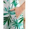 image:imageANRABESS Womens Summer Spaghetti Strap Maxi Dress Beach Cover Up Casual Sleeveless Sundress Vacation Cruise Hawaiian TravelGreen Leaf