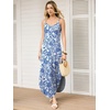 image:imageANRABESS Womens Summer Spaghetti Strap Maxi Dress Beach Cover Up Casual Sleeveless Sundress Vacation Cruise Hawaiian TravelIndigo Paisley
