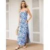 image:imageANRABESS Womens Summer Spaghetti Strap Maxi Dress Beach Cover Up Casual Sleeveless Sundress Vacation Cruise Hawaiian TravelIndigo Paisley