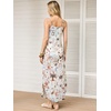 image:imageANRABESS Womens Summer Spaghetti Strap Maxi Dress Beach Cover Up Casual Sleeveless Sundress Vacation Cruise Hawaiian TravelInk Wash Floral