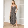 image:imageANRABESS Womens Summer Spaghetti Strap Maxi Dress Beach Cover Up Casual Sleeveless Sundress Vacation Cruise Hawaiian TravelLeopard
