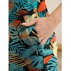 image:imageANRABESS Womens Summer Spaghetti Strap Maxi Dress Beach Cover Up Casual Sleeveless Sundress Vacation Cruise Hawaiian TravelOrange Teal Leaf