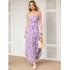 image:imageANRABESS Womens Summer Spaghetti Strap Maxi Dress Beach Cover Up Casual Sleeveless Sundress Vacation Cruise Hawaiian TravelPurple Rose