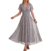 Khaki Polka Dot Gray