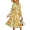 Floral Yellow Orange