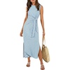 Light Blue White Striped