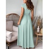image:imageANRABESS Women Summer Deep V Neck Short Sleeve Dresses Slit Elegant Wedding Guest Formal Cocktail Evening Maxi Long DressShort Sleeve Light Blue