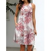 image:imageANRABESS Women Summer Dress Built in Bra 2026 Casual Sleeveless Beach Sundress Flowy Tank Mini Short Dresses with PocketsLight Pink Floral