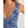 image:imageANRABESS Womens Sexy V Neck Sleeveless Wedding Guest Dresses Spring Mesh Bodycon High Slit Ruffle Hem Cocktail Maxi DressDusty Blue