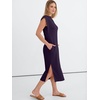 image:imageANRABESS Womens Summer Casual Midi Dress Sleeveless Crewneck Loose Split WrinkleFree Beach Travel Vacation Long SundressPurple