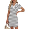 White Black Stripe