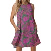 Fuchsia Pink Floral