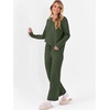 image:imageANRABESS Lounge Sets for Women Fuzzy Fleece Pajama Sets 2 Piece Outfits Cozy Sweater Matching Set 2026 Fall Winter LoungewearLawn Green
