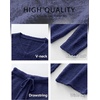 image:imageANRABESS Lounge Sets for Women Fuzzy Fleece Pajama Sets 2 Piece Outfits Cozy Sweater Matching Set 2026 Fall Winter LoungewearNavy Blue