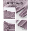 image:imageANRABESS Lounge Sets for Women Fuzzy Fleece Pajama Sets 2 Piece Outfits Cozy Sweater Matching Set 2026 Fall Winter LoungewearPurple