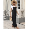 image:imageANRABESS Overalls for Women 2026 Summer Casual Loose One Piece Outfits Baggy Wide Leg Jumpers Lightweight Comfy RompersBlack