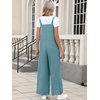image:imageANRABESS Overalls for Women 2026 Summer Casual Loose One Piece Outfits Baggy Wide Leg Jumpers Lightweight Comfy RompersLake