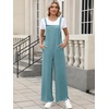 image:imageANRABESS Overalls for Women 2026 Summer Casual Loose One Piece Outfits Baggy Wide Leg Jumpers Lightweight Comfy RompersLake