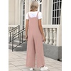 image:imageANRABESS Overalls for Women 2026 Summer Casual Loose One Piece Outfits Baggy Wide Leg Jumpers Lightweight Comfy RompersPink