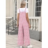 image:imageANRABESS Overalls for Women 2026 Summer Casual Loose One Piece Outfits Baggy Wide Leg Jumpers Lightweight Comfy RompersPink White Floral