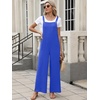 image:imageANRABESS Overalls for Women 2026 Summer Casual Loose One Piece Outfits Baggy Wide Leg Jumpers Lightweight Comfy RompersRoyal Blue