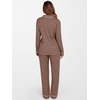 image:imageANRABESS Women Pajama Lounge Sets 2026 Fall 2 Piece Outfits Ribbed Long Sleeve Matching PJ Set Sleepwear LoungewearBrown