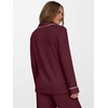 image:imageANRABESS Women Pajama Lounge Sets 2026 Fall 2 Piece Outfits Ribbed Long Sleeve Matching PJ Set Sleepwear LoungewearDeep Red