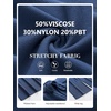 image:imageANRABESS Womens 2 Piece Outfits Oversized Knit Sweater Set Wide Leg Pant Cozy Lounge Matching Pajama Sets 2026 Trendy ClothesBlue