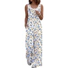 Yellow Blue Floral