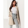 image:imageANRABESS Cardigan Sweater for Women Casual 2026 Fall Fashion Coat Long Sleeve Open Front Knit Coatigan OutwearBeige