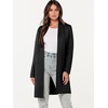 image:imageANRABESS Cardigan Sweater for Women Casual 2026 Fall Fashion Coat Long Sleeve Open Front Knit Coatigan OutwearBlack