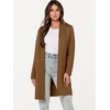 image:imageANRABESS Cardigan Sweater for Women Casual 2026 Fall Fashion Coat Long Sleeve Open Front Knit Coatigan OutwearCaramel