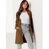 image:imageANRABESS Cardigan Sweater for Women Casual 2026 Fall Fashion Coat Long Sleeve Open Front Knit Coatigan OutwearCaramel