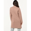 image:imageANRABESS Cardigan Sweater for Women Casual 2026 Fall Fashion Coat Long Sleeve Open Front Knit Coatigan OutwearLight Camel