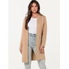 image:imageANRABESS Cardigan Sweater for Women Casual 2026 Fall Fashion Coat Long Sleeve Open Front Knit Coatigan OutwearLight Camel