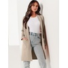 image:imageANRABESS Cardigan Sweater for Women Casual 2026 Fall Fashion Coat Long Sleeve Open Front Knit Coatigan OutwearLight Khaki