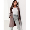 image:imageANRABESS Cardigan Sweater for Women Casual 2026 Fall Fashion Coat Long Sleeve Open Front Knit Coatigan OutwearNutmeg