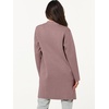 image:imageANRABESS Cardigan Sweater for Women Casual 2026 Fall Fashion Coat Long Sleeve Open Front Knit Coatigan OutwearNutmeg